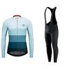Hot-selling long-sleeve cycling jersey for spring and autumn, long-sleeve cycling suit for road racing