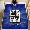 TSV 1860 München Blanket, High quality Comfortable for All Seasons, Home Decor, Warmth and Comfort