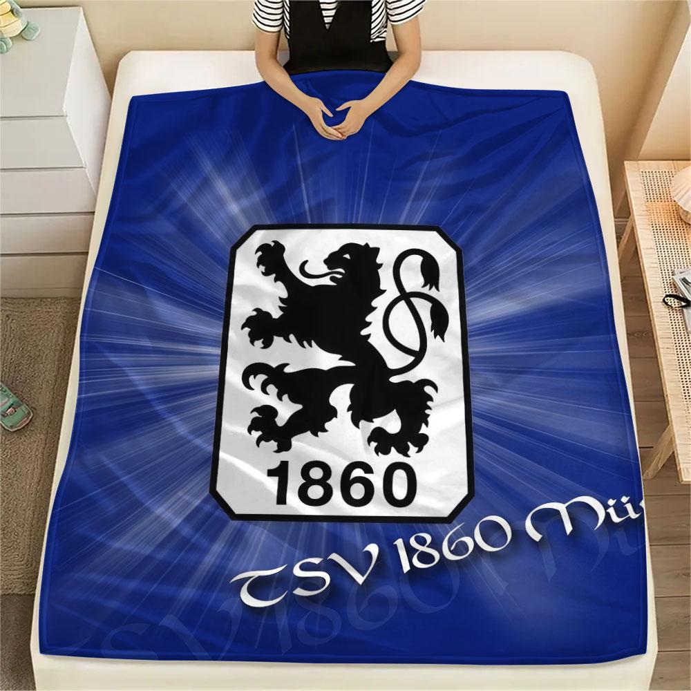 TSV 1860 München Blanket, High quality Comfortable for All Seasons, Home Decor, Warmth and Comfort