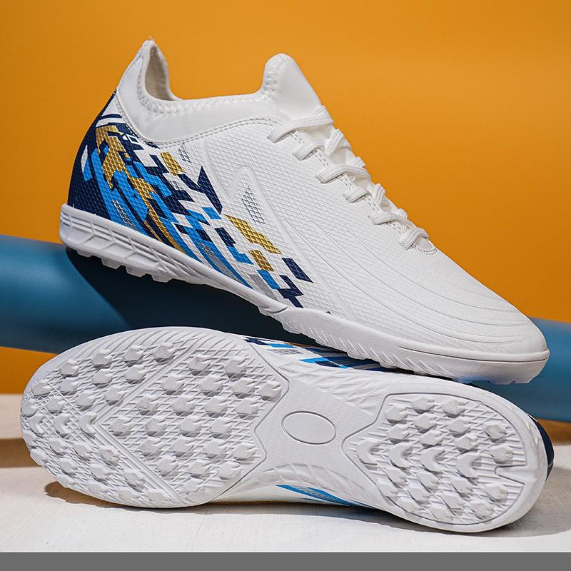 Внешняя торговля новая футбольная обувь мужская сломанные шипы AG длинные шипы трава трава студенты молодежная тренировочная обувь профессиональные соревнования