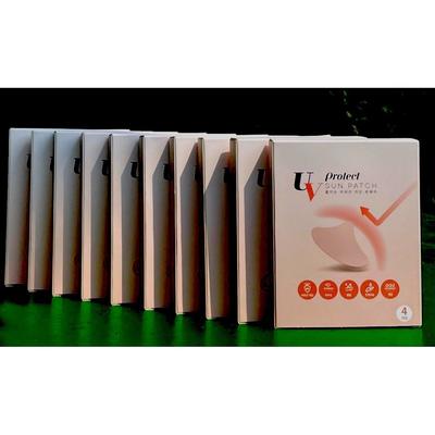 Солнцезащитный пластырь Sky UV Protect 10 шт. в упаковке (2 пластыря*40 порций) (Последний продукт: изготовлено в июле 2023 г.) 4 порции в коробке, 10 штук