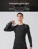 Мужские высокоэластичные быстросохнущие спортивные леггинсы: Футболка для велоспорта Cross-Border PRO с длинным рукавом, впитывающая пот