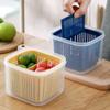 Fooding Sorting Drain Storage Box Onion Garlic Seal Box Durable Storage Containers