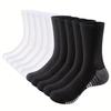5 пар носков Мужские короткие носки Хлопковые впитывающие пот дезодорирующие спортивные носки Высокие короткие носки на все времена года Мужские носки