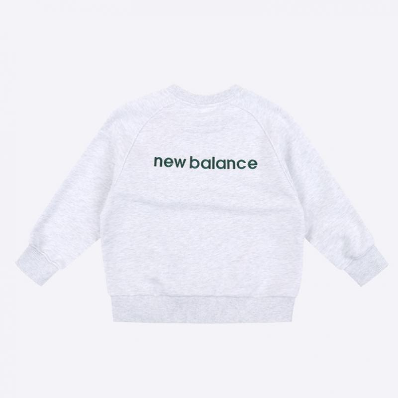 New Balance Kids 3pcs Sweat Setup Melange Gray