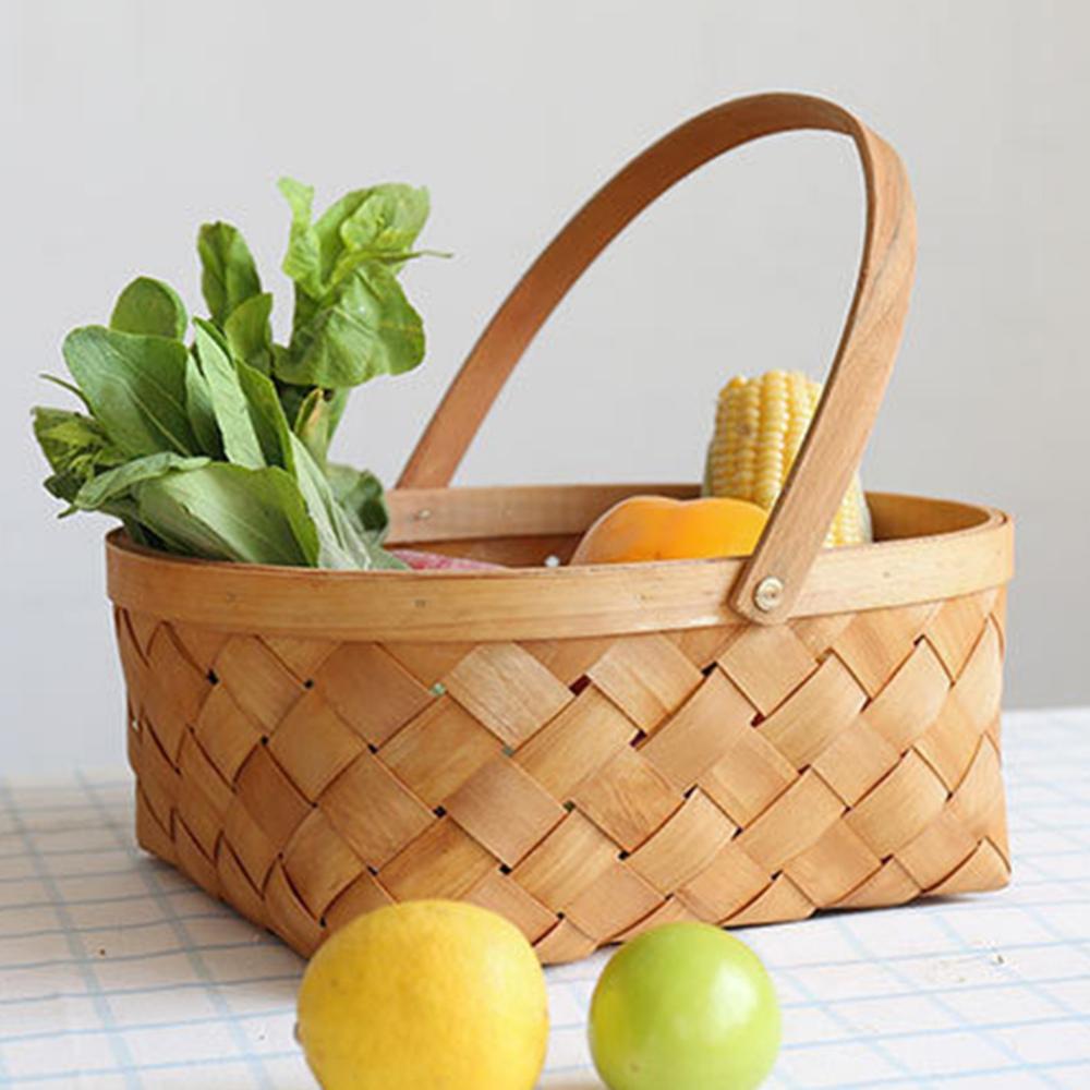 Bread Basket Basket Organizer Hand Woven Storage Basket Fruit Basket
