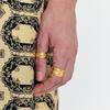 EENK WOLD Double-Band Logo Ring - Gold
