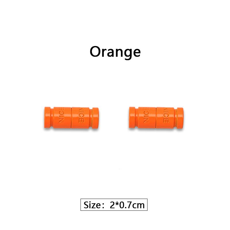 1 пара эластичных шнурков, красивые металлические капсульные замки-застежки, шнурки без завязывания, застежки, ленивые шнурки без завязывания, украшения, аксессуары для обуви