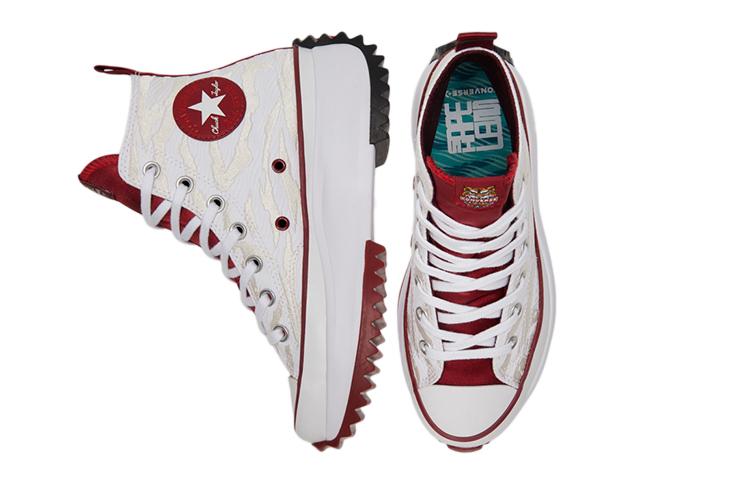 Converse Run Star Hike High 'Китайский Новый год - Белый Университетский Красный' 173125C