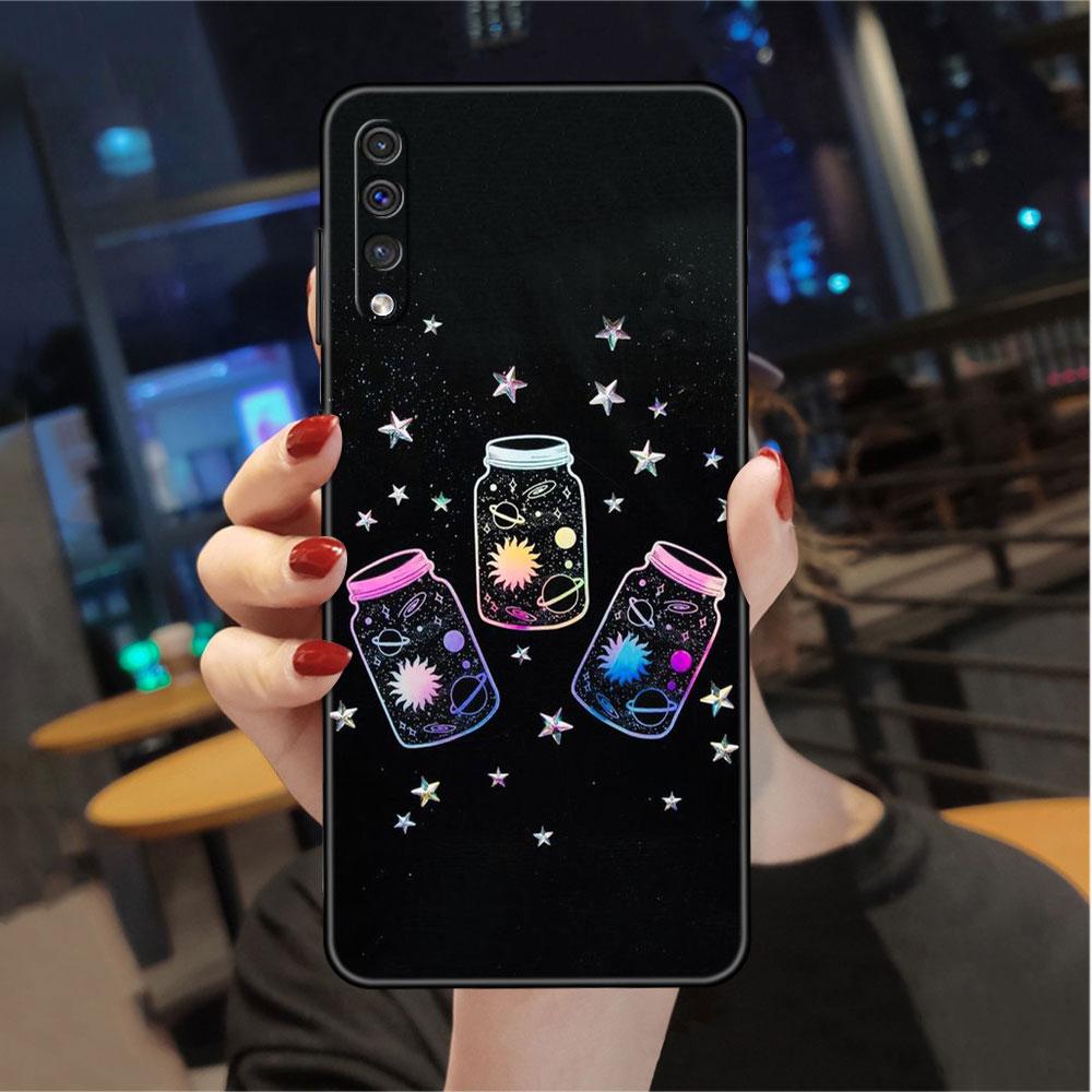 Чехол Cosmic Planet для Samsung Galaxy A50 A20e A70 A10 A40 A20s A10s M30s M23 M51 M31s черный мягкий чехол для телефона