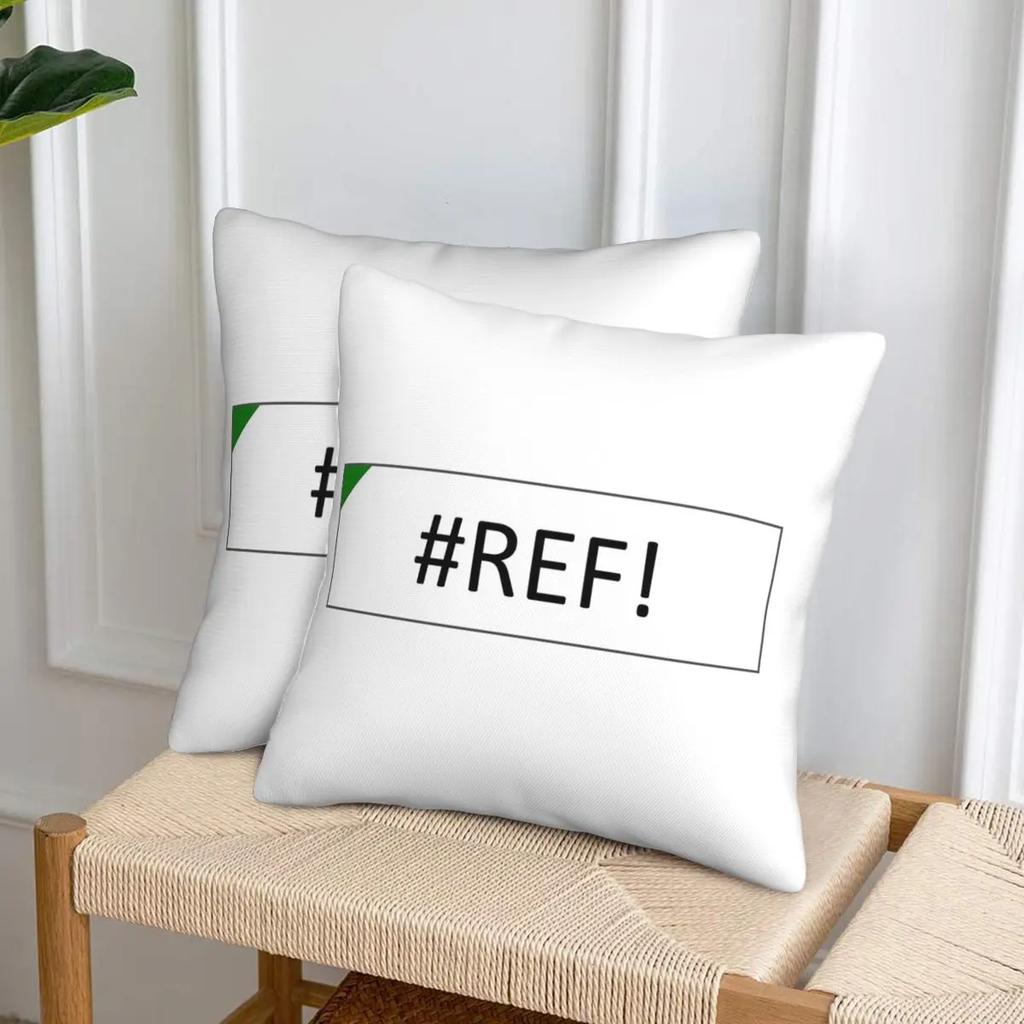 Excel #Ref! Error 2 Pcs Square Pillowcase Pillow Cover Cushion Zip Decorative Comfort Throw Pillow For Home Living Room