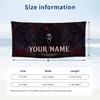 Custom Text Beach Towel, Soft Absorbent Swimming Multi-use TowelScream Ghostface