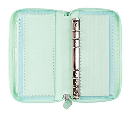 Органайзер Filofax Saffiano Compact на молнии, цвет Нео-мятный, 028811, Официальный импорт