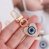 Key Ring Holder Bag Pendant Evil Eye Keychain Buddha Hand Keychains Hamsa Hand Keyring Amulet