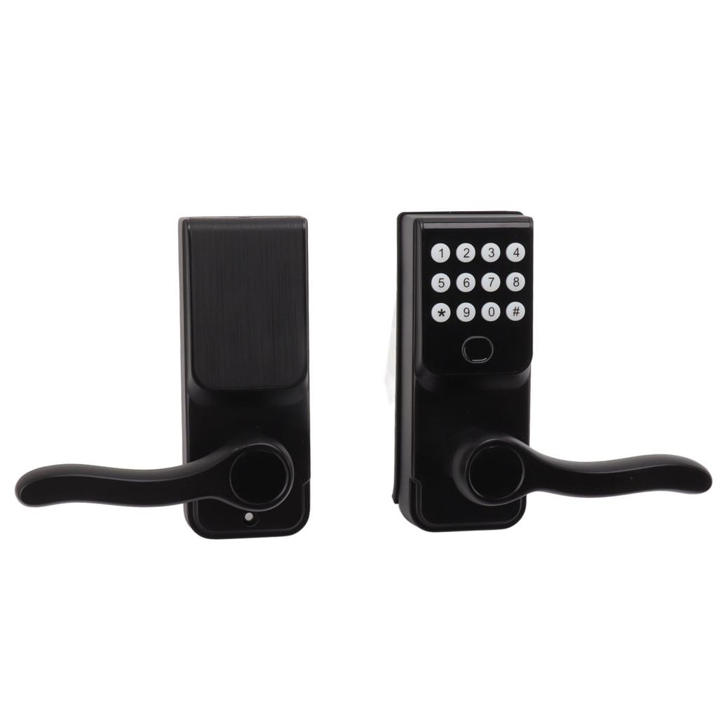 Digital Lock Aluminum Fingerprint Lock Remote Unlock Intelligent Entry Lock for Home Classroom
