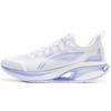 Li Ning Wu Shi 5S 3.0 V2 Versatile Shock Absorbing Non-Slip Wear-Resistant Low-Top Running Shoes Men Sneakers White Purple ARST023-2
