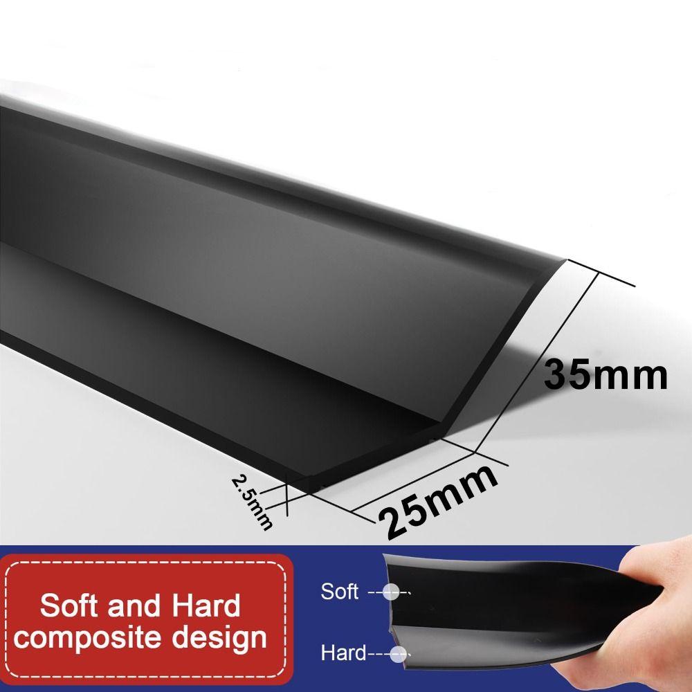 Heavy Duty Garage Door Sealing Strip 100CM Weather Stripping Professional Top and Sides Seal