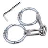 Tsukitoy Metal Sm Painless Locking 3 Levels Restraint Adult Handcuffs Sm Cosplay Props for Men and Women Handcuffs, Shackles, Restraints, Choker,