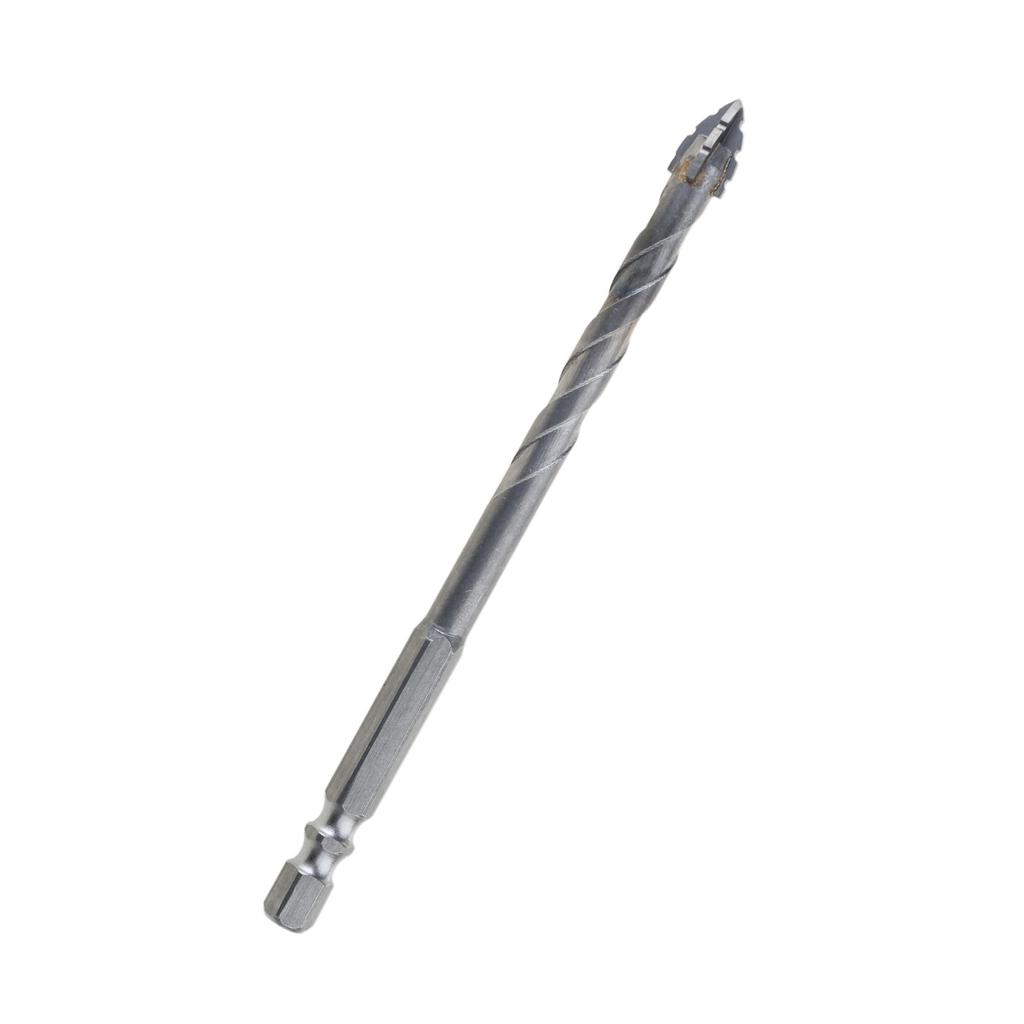 Professional Four Flute Sawtooth Eccentric Twist Drill Bit for Fast Drilling Hole On Tile Marble and Concrete Surfaces
