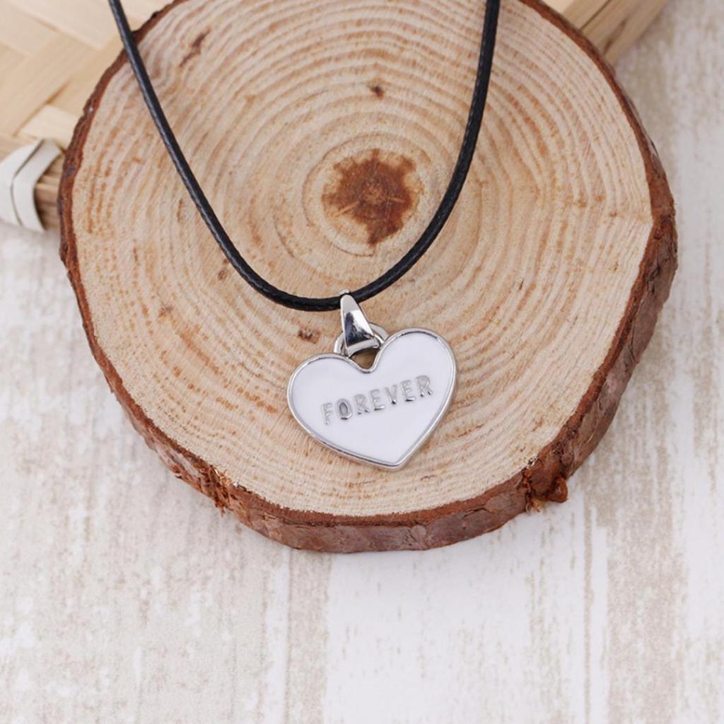 2 шт. Комплект кулон "Я люблю тебя навсегда". Подарок на День Святого Валентина