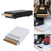 Espresso Coffee Knock Box Drawer Easy To Clean Dump Bin Coffee Machine Accessories with Wooden Handle for Home Bar Coffee Shop