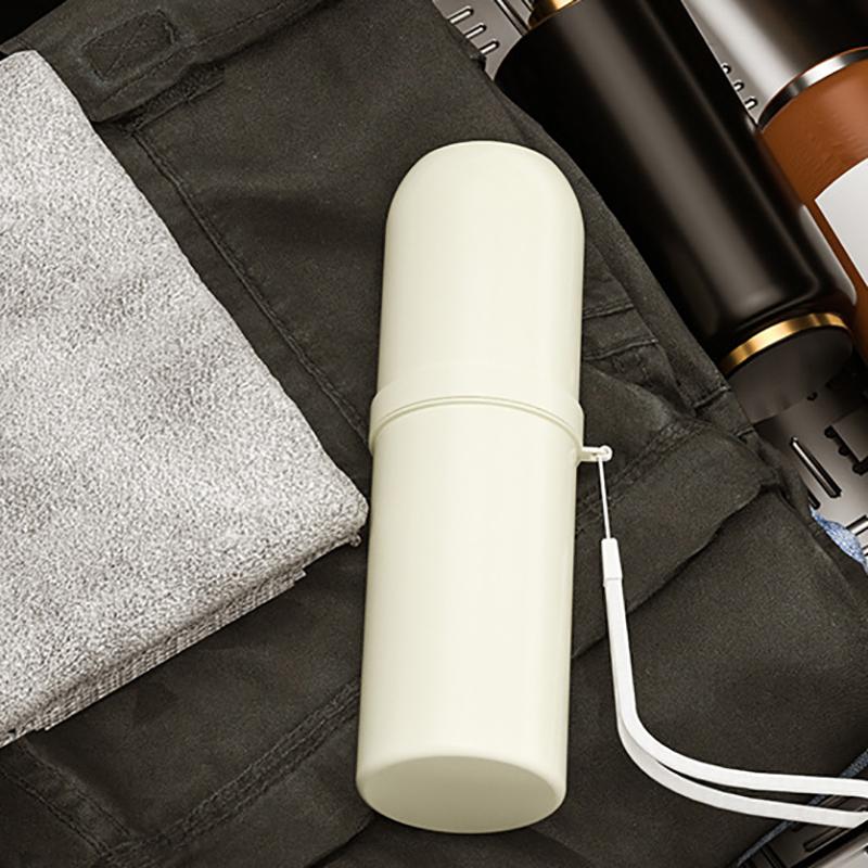 Простой портативный дорожный футляр для зубных щеток, коробка для хранения зубных щеток и зубной пасты с крышкой, стоматологический футляр