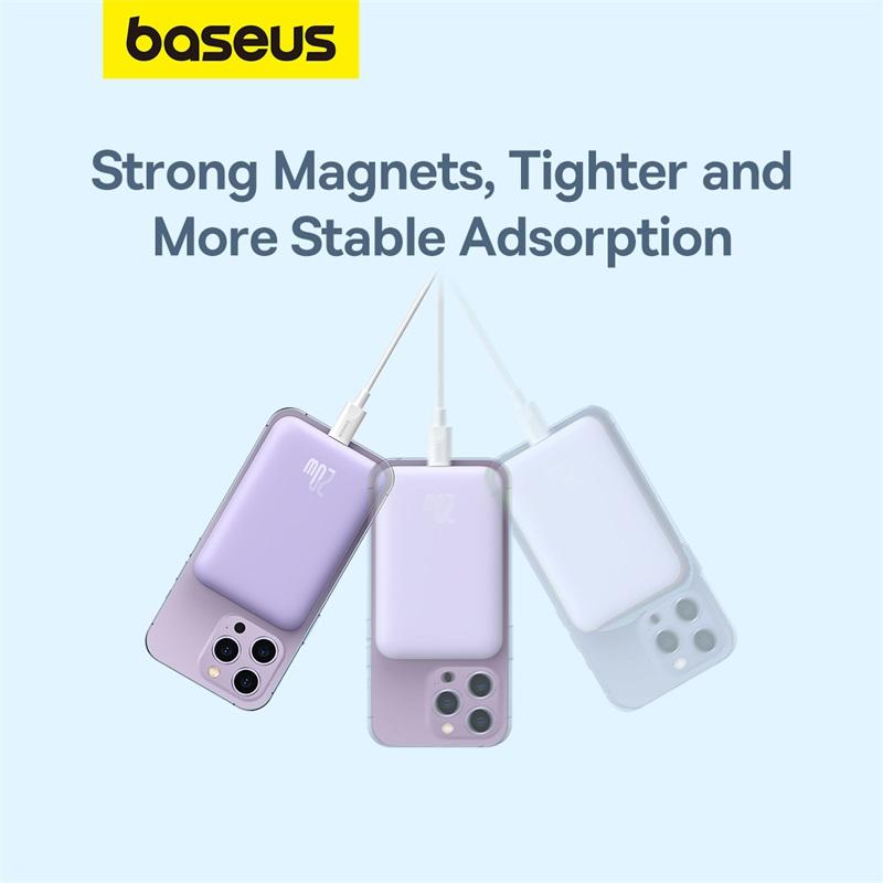 Внешний аккумулятор Baseus Magnetic Mini Air 6000 мАч