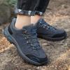 Suede Men Hiking Shoes Outdoor Trail Trekking Sneakers Men Non Slip Breathable Climbing Shoes Men Mountain Sports Shoes