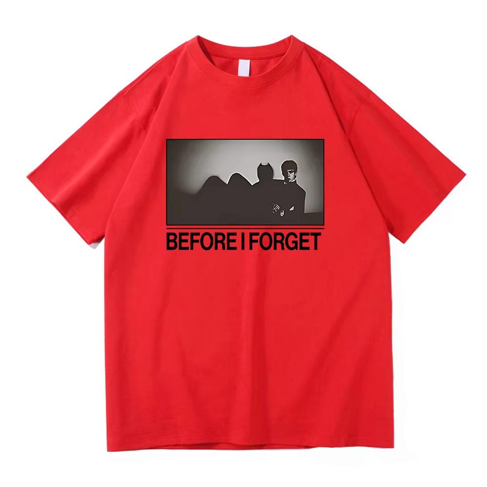 Футболка The Kid Laroi Before I Forget 2026 Новый Альбом Мужская Женская Одежда Харадзюку Высококачественные Топы Чистый Хлопок Футболки Винтажные