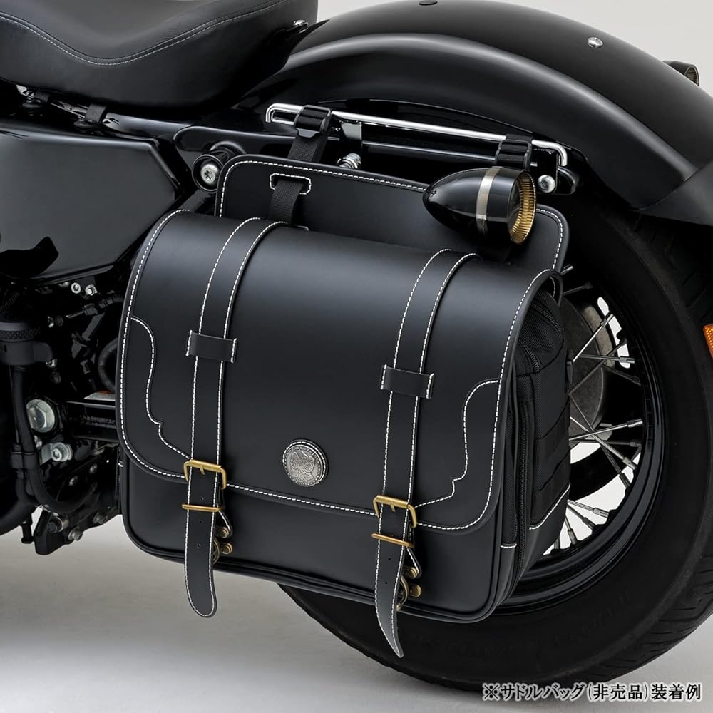 Хромированный комплект креплений и опор для седельных сумок Daytona для Harley-Davidson XL Sportster (04-15) Левая сторона, Номер детали 79032