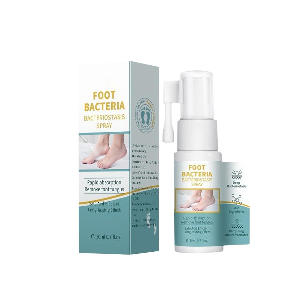 Быстродействующее средство для ухода за ногами при грибке стопы, Натуральный дезодорант для ухода, Освежающий и дезинфицирующий спрей для женщин, 20 мл