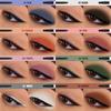 Набор подводки для глаз Smoky Eye Shadow, долговечная водостойкая, не размазывающаяся, шелковистая, гладкая, красочная, в стиле панк, дымчатый макияж с кисточкой