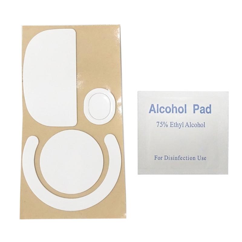 1 комплект сменных коньков для мыши с закругленными краями, наклейки для ножек мыши, глайды для мыши GProX Superlight, закругленные края