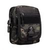 Small Item Storage Available In 5 Outdoor Shoulder Hip Casual Waist Dark Brown Camouflage [PHOENIX IKKI] Small, Convenient, Bag, Bicycle-mountable,