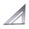 Triangle Rule 90 Degree Thickening Angle Rule Stainless Steel Carpenter Measurement Square Ruler Woodworking Triangle Ruler