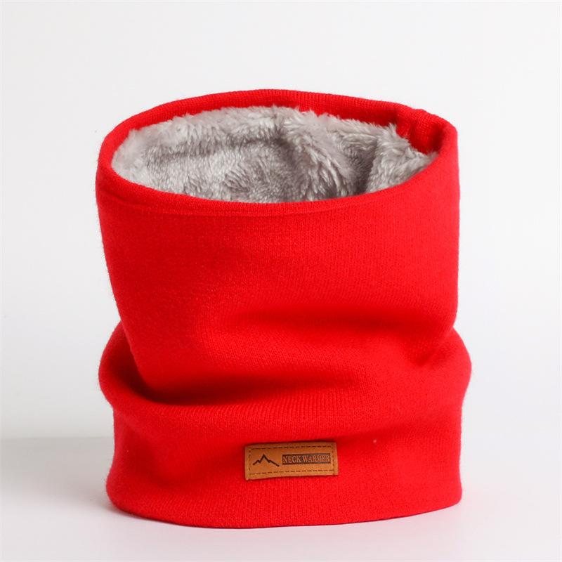 New Solid Knitted Neckerchief For Autumn Winter Men Women Cover Neck Thickened Warm Scarf Outdoor Fashion Ladie Riding Face Mask