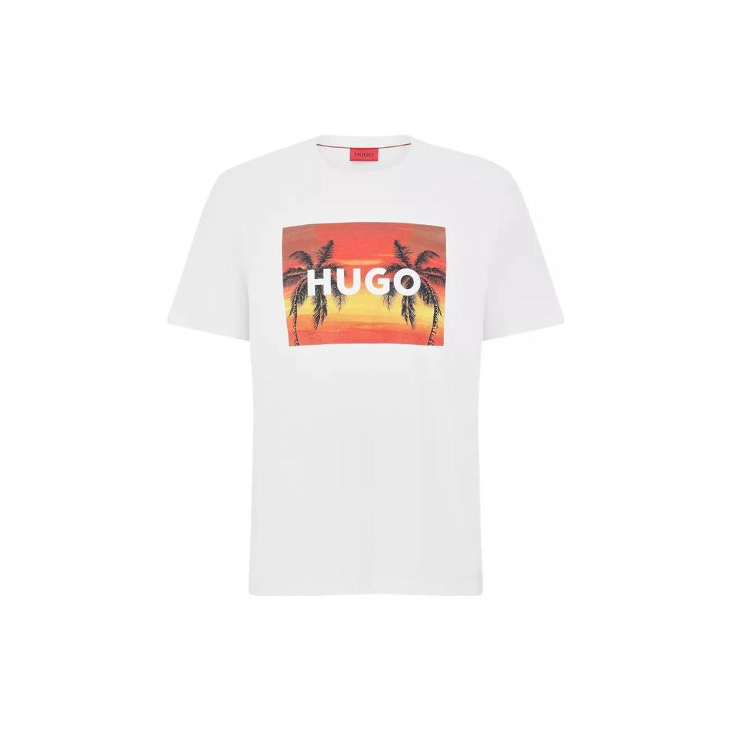 HUGO BOSS SS23 T Shirt Men's White 50488952-100