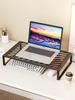 Elevated Carbon Steel Computer Monitor Stand