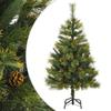 VidaXL Articulated Artificial Christmas Tree with Pine Cones 150 Cm 357701