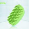 Soft Silicone Pet Bath Massage Brush, Gentle Shower Grooming Comb for Dog Cat Deep Clean & Floating Hair Removal