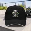 New Cute Panda Sandwich Baseball Cap Unisex Easy Lightweight Adjustable Outdoor Dad Hat Ideal Gift For Gatherings Parties An