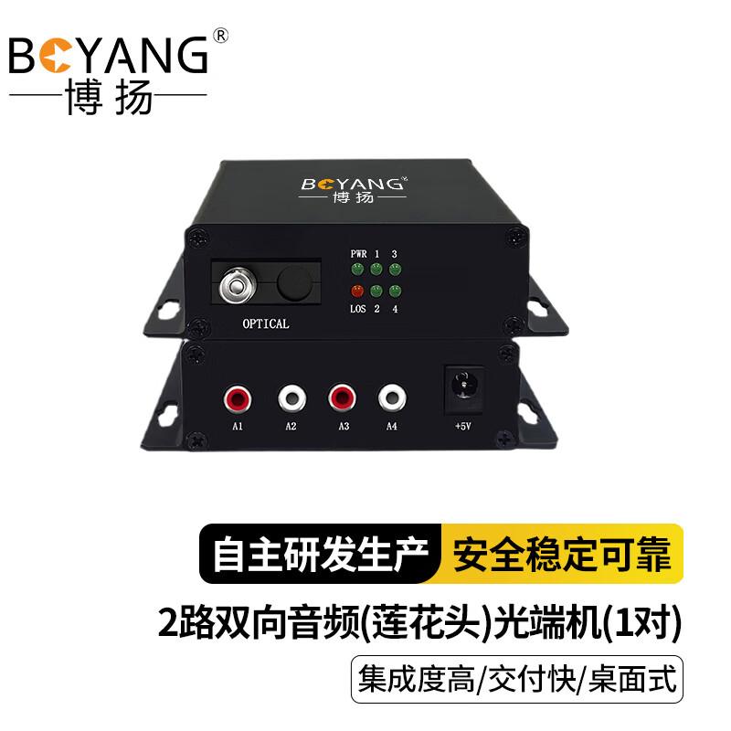 BOYANG Fiber Optic Audio & Video Transceivers