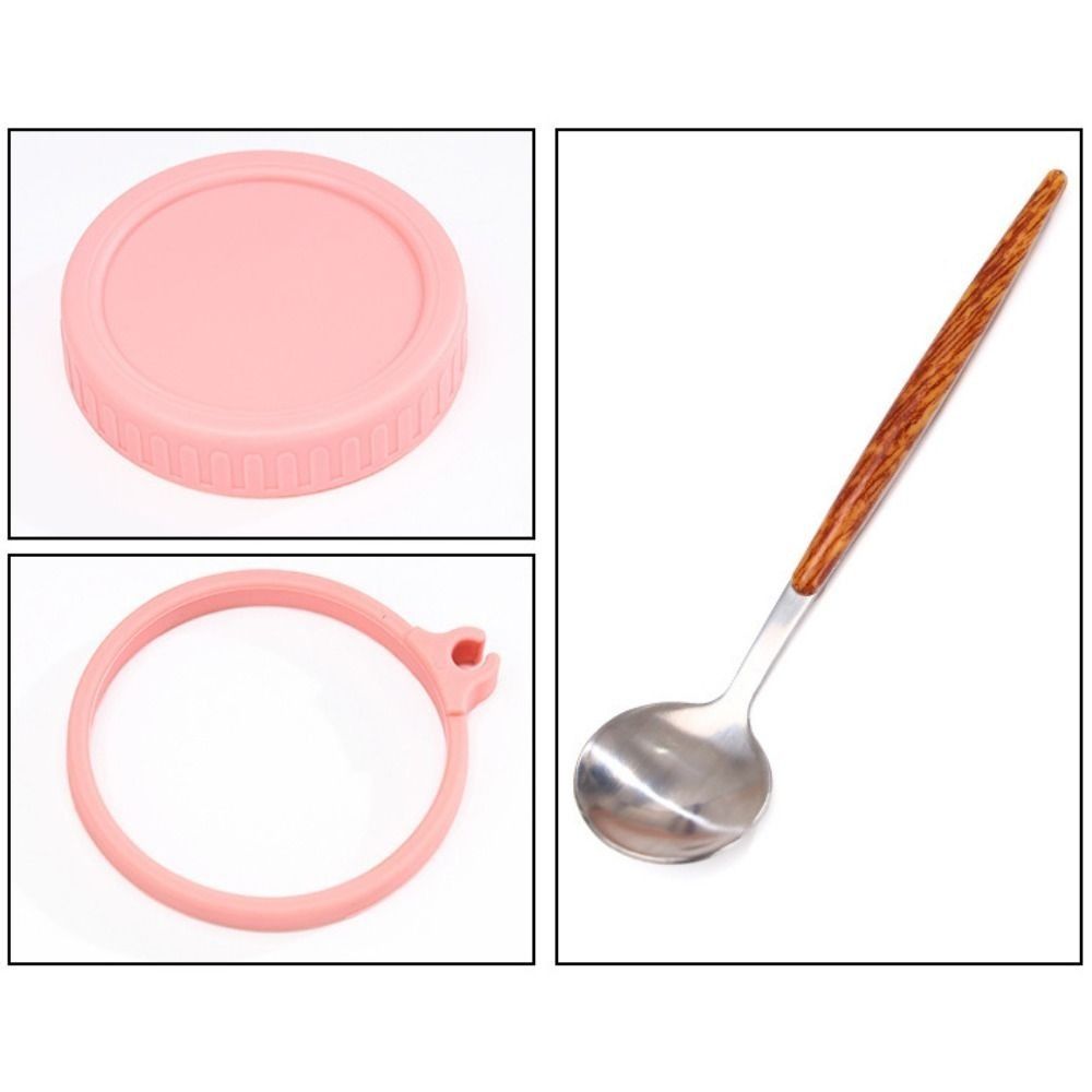 Термостойкое стекло, чашка для овса на ночь, банки для хранения зерновых на 16 унций, стеклянные бутылки, контейнеры