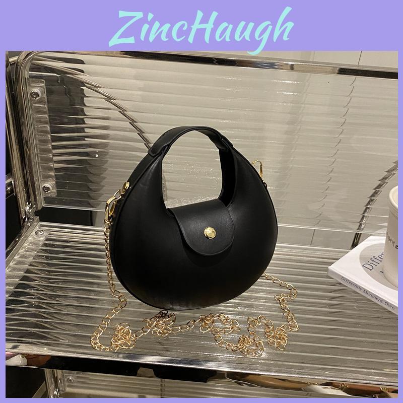 Small Pu Dumpling Style Crossbody Bag With Magnet Closure For Everyday Fashion