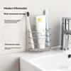 Home Bathroom Toothbrush Holder Rack 201 Stainless Steel Efficient Use