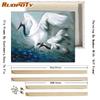 With DIY Frame Animals DIY Digital Oil Paintng By Numbers Colorful Oil Painting Modern Wall Art Canvas For Home Decor