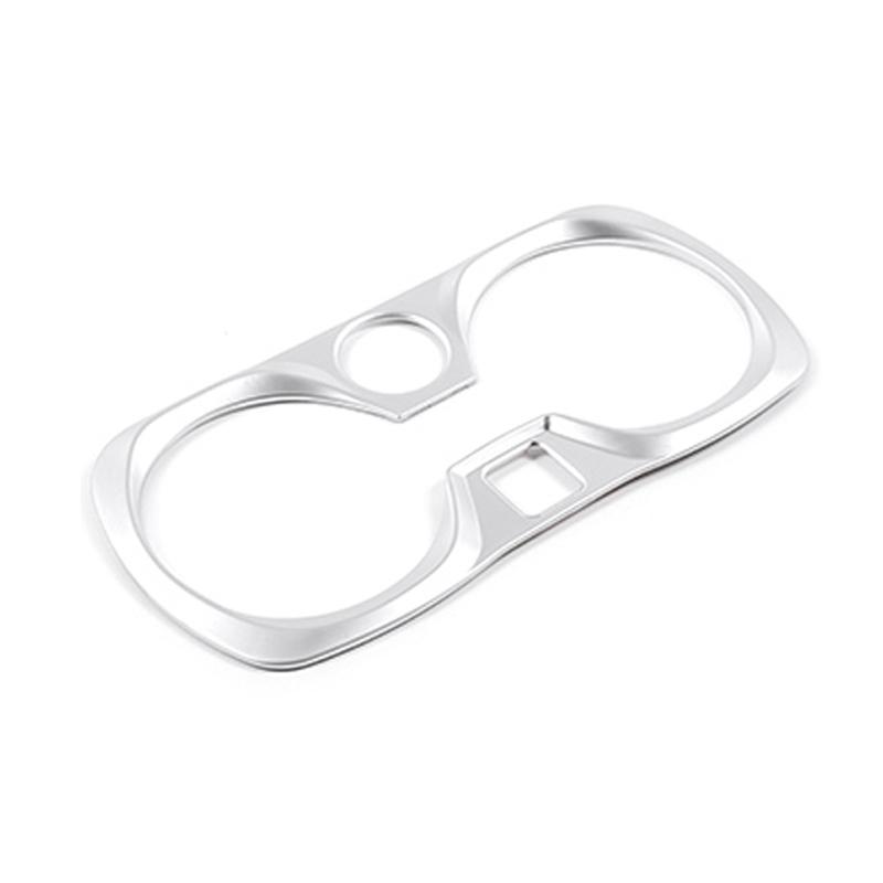 ABS хром углеродного волокна автомобильный держатель чашки воды отделка наклейка рамка крышка украшения авто аксессуары для интерьера для BMW G20