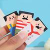 Funny Baldness Men Erasers for Writing Easy Erasing Pencil Eraser for Kid Student Game Reward Christmas Stocking Fillers