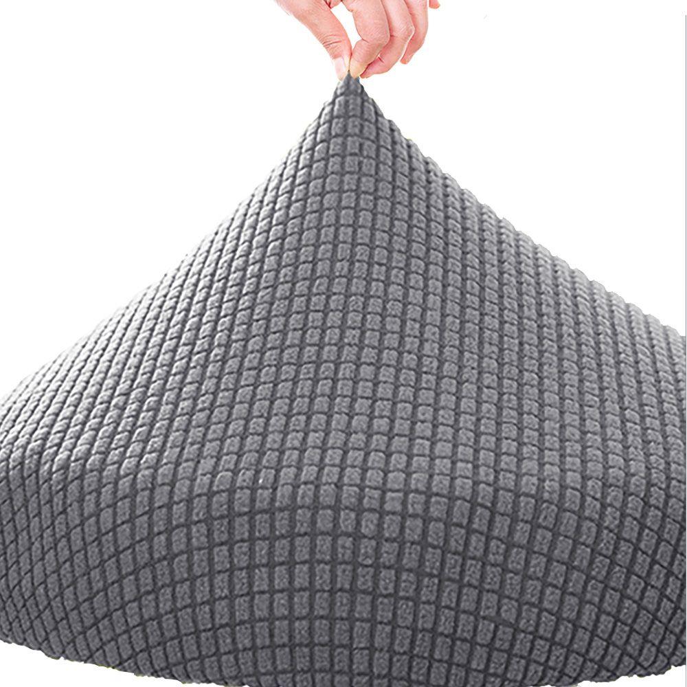 Утолщенный противообрастающий чехол для барного стула, эластичный круглый чехол для стула, чехол для сиденья