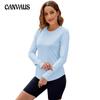 Spring and Autumn Women's Blouse High Elastic UPF50+ UV Protection Outdoor Top Lightweight Sunwear